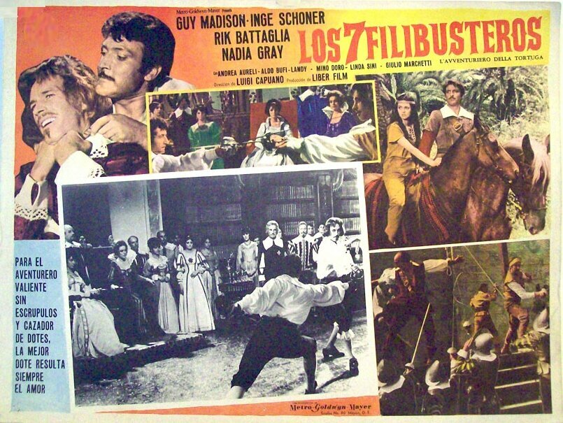 Приключения на Тортуге (1965) постер