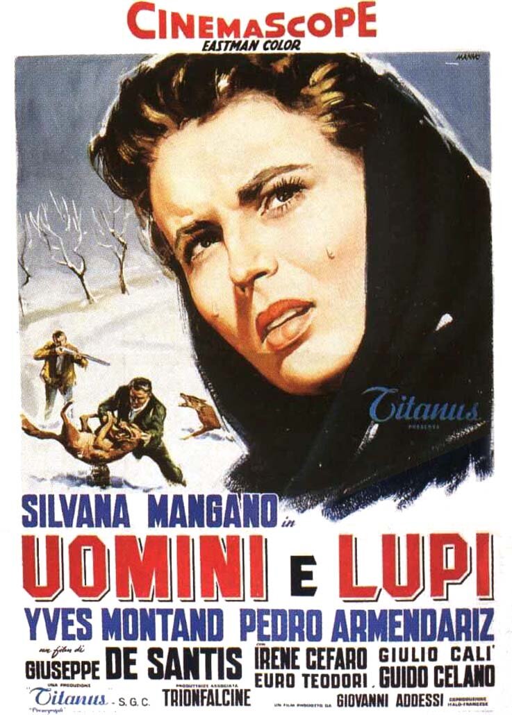 Люди и волки (1957) постер