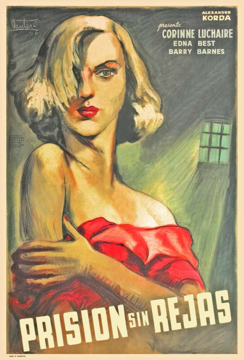 Женская тюрьма (1938) постер