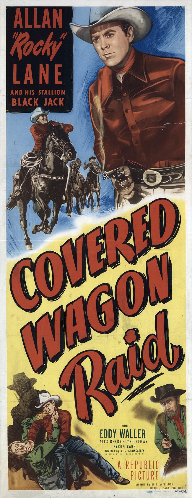 Covered Wagon Raid (1950)