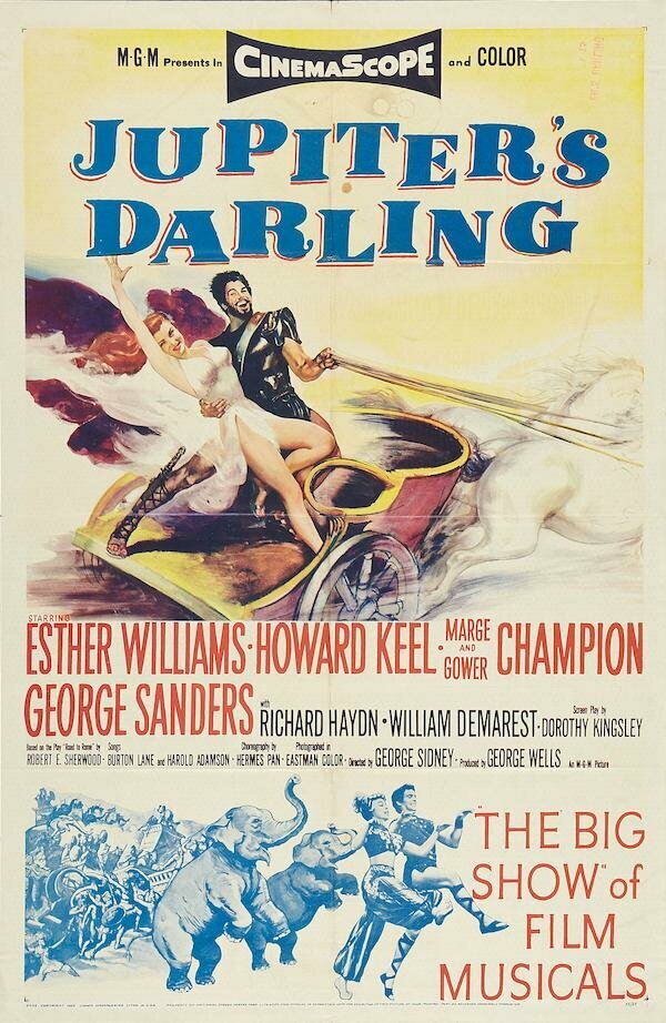 Возлюбленная Юпитера (1955)