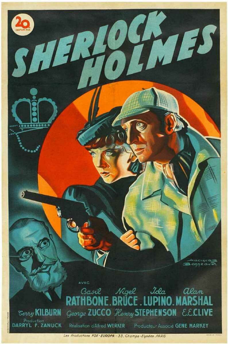 Приключения Шерлока Холмса (1939) постер