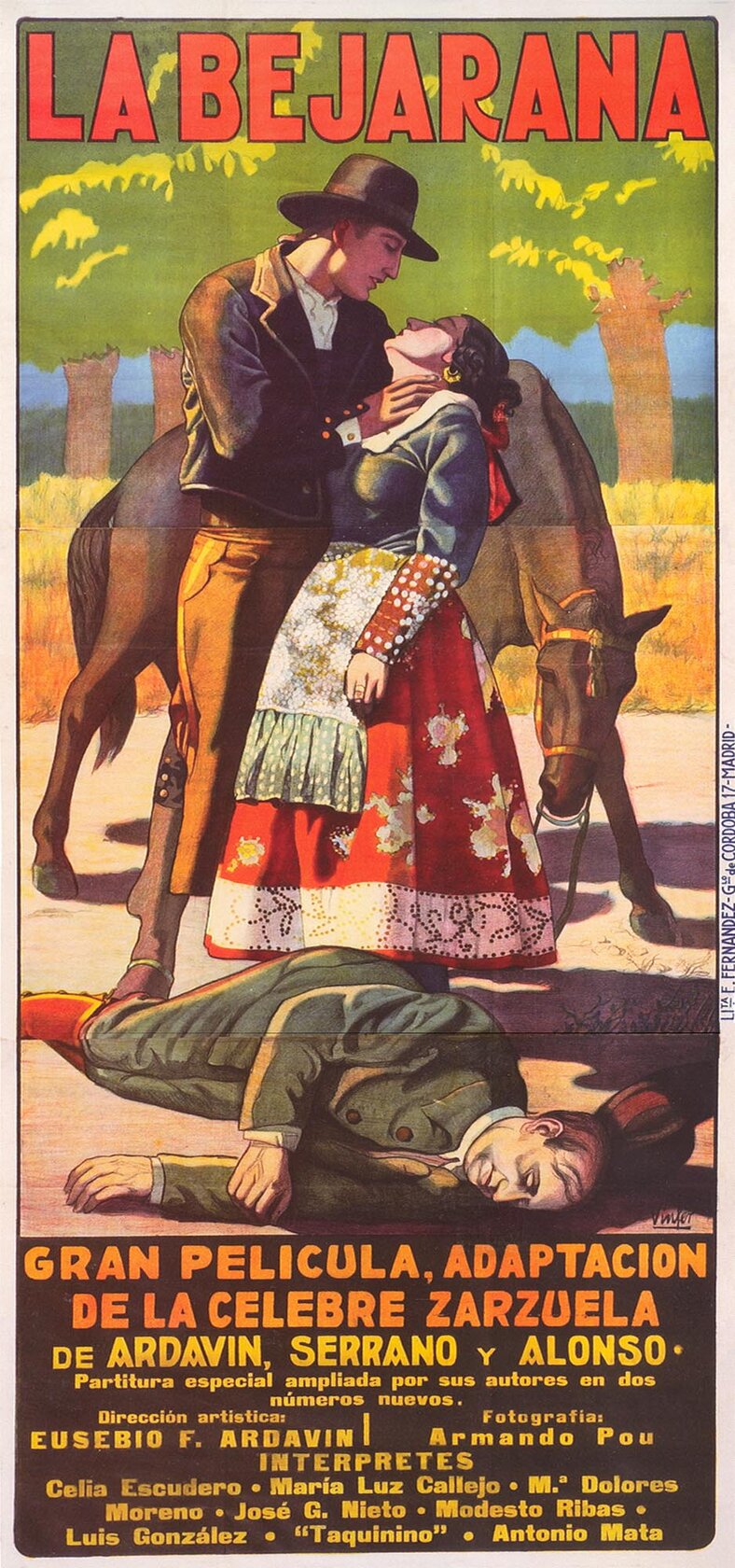 Бехаранка (1926) постер