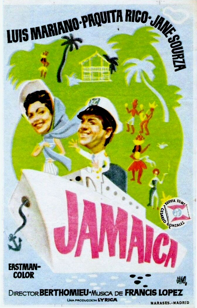 Ямайка (1957) постер