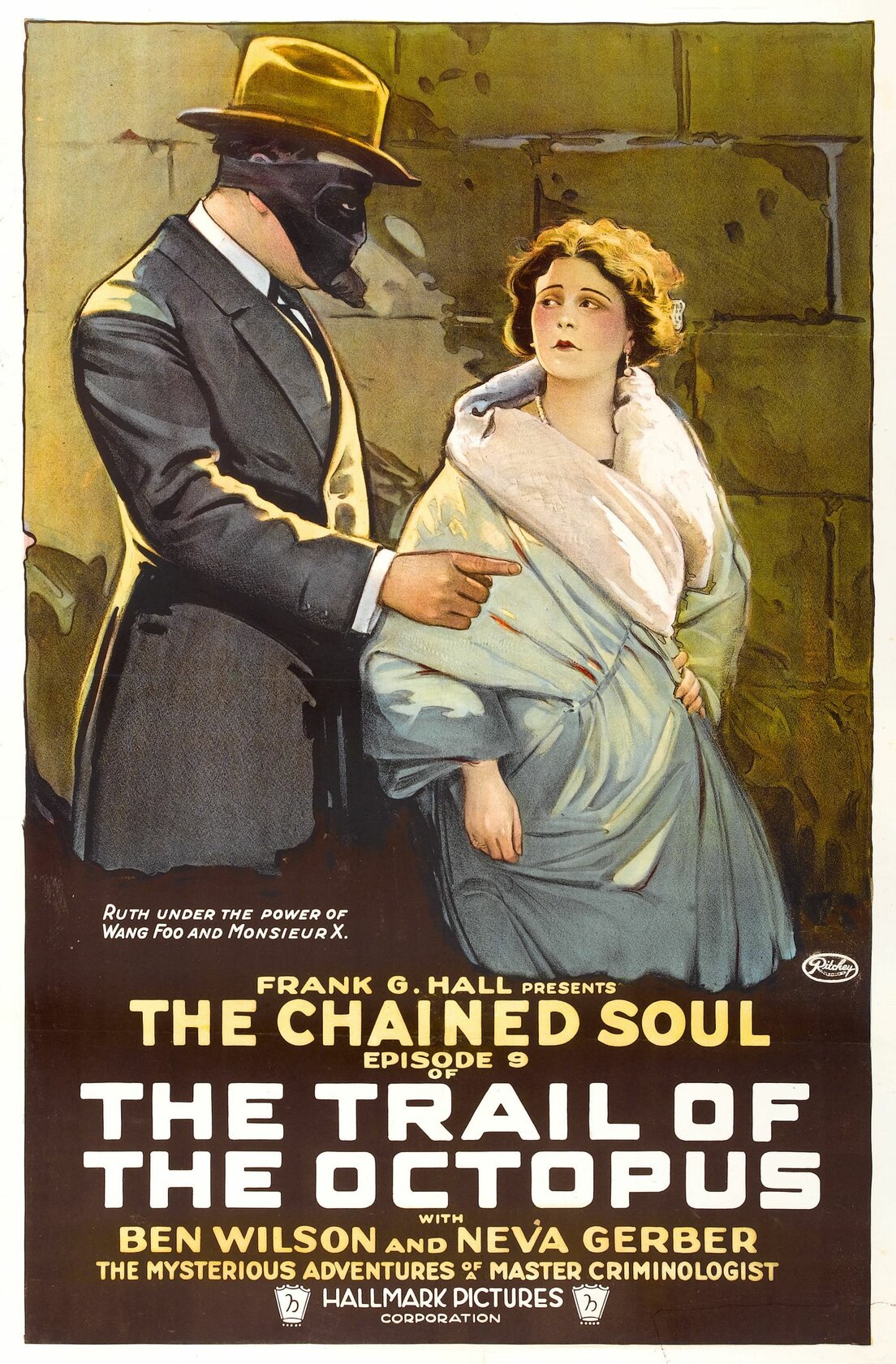 След осьминога (1919) постер