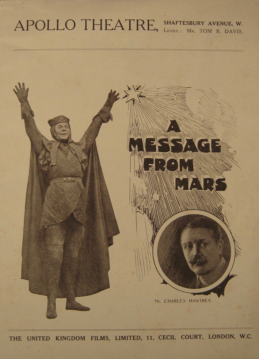 Послание с Марса (1913) постер