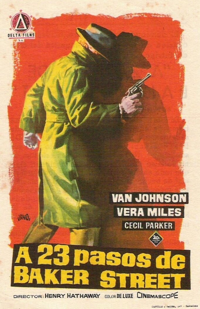 Двадцать три шага по Бейкер Стрит (1956)