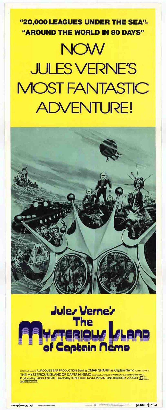 Таинственный остров (1972)