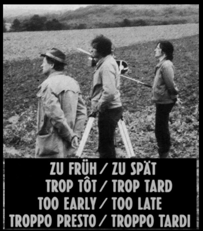 Слишком рано, слишком поздно (1981)