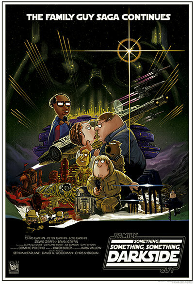 Гриффины: Там, там, на темной стороне (2009)