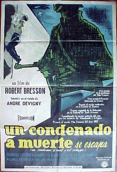 Приговоренный к смерти бежал, или Дух веет, где хочет (1956)