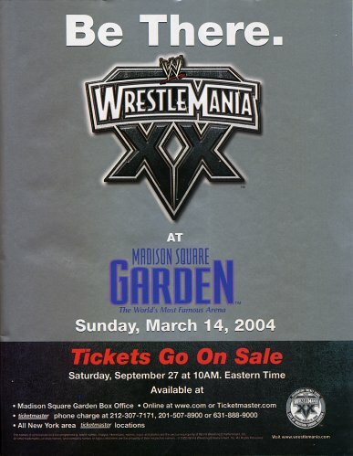 WWE РестлМания 20 (2004)