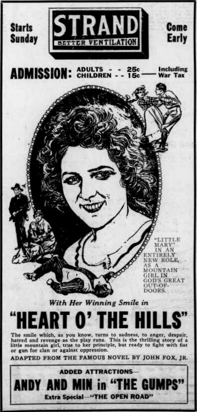 Сердце гор (1919)